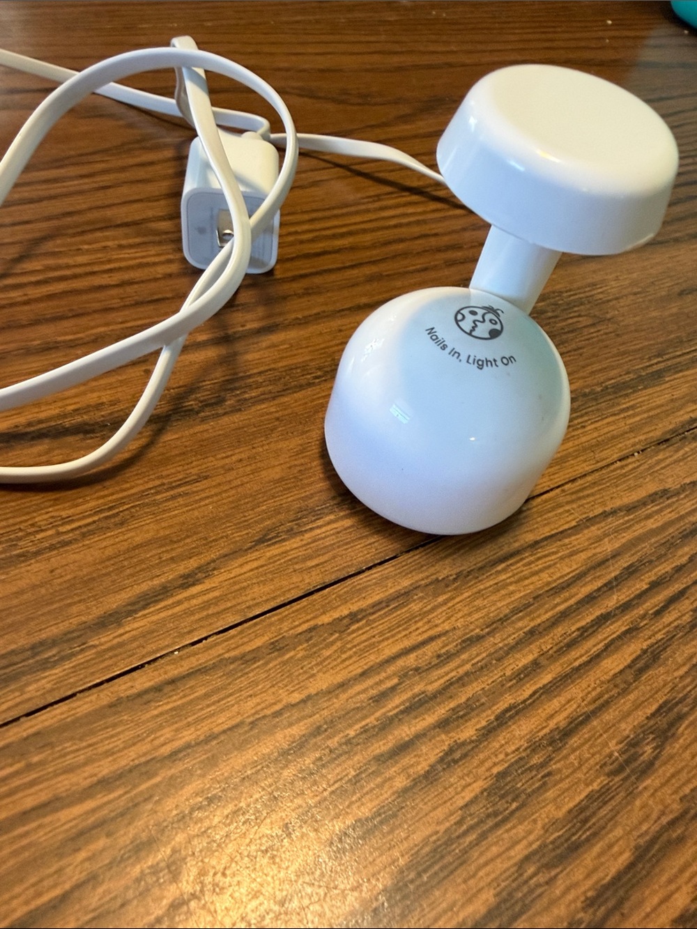 White LED Nail Lamp - Unbranded Portable UV/LED Light